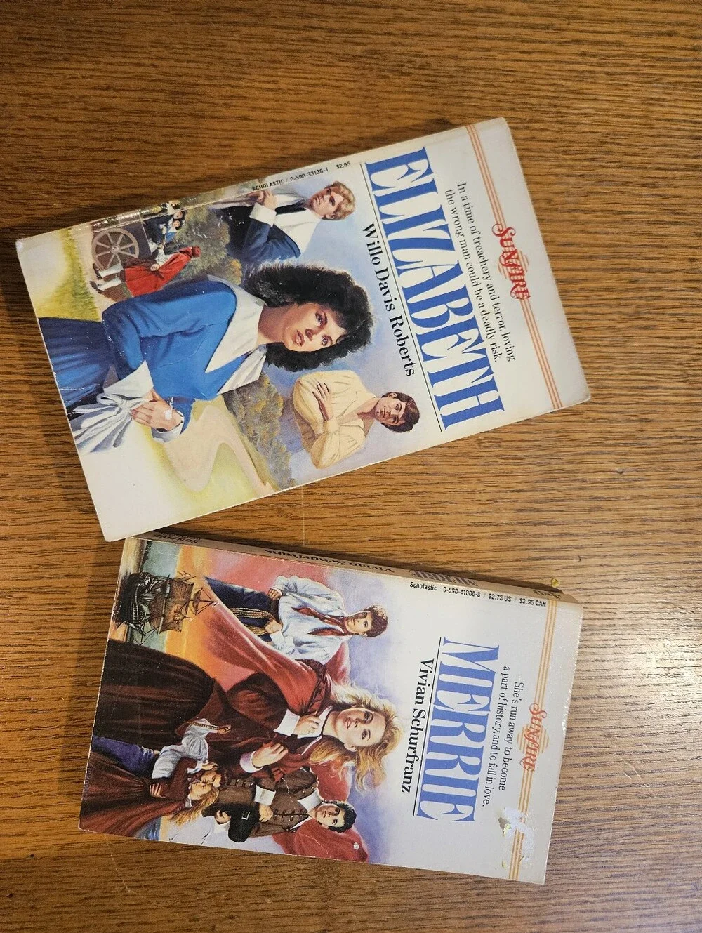 Collecible Vintage Paperback Scholastic Sunfire Romance Teen Books - 16